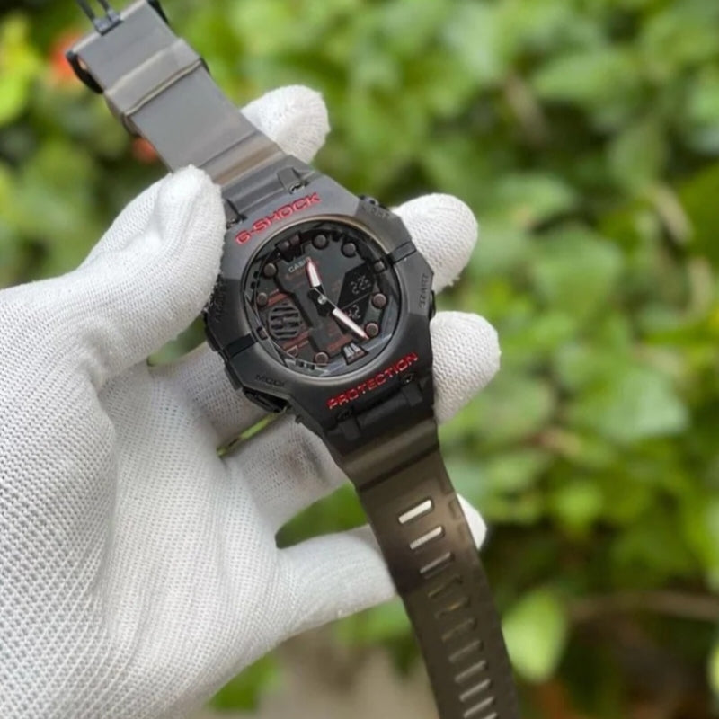 ANALOG - DIGITAL DUAL TIME RESIN WATCH