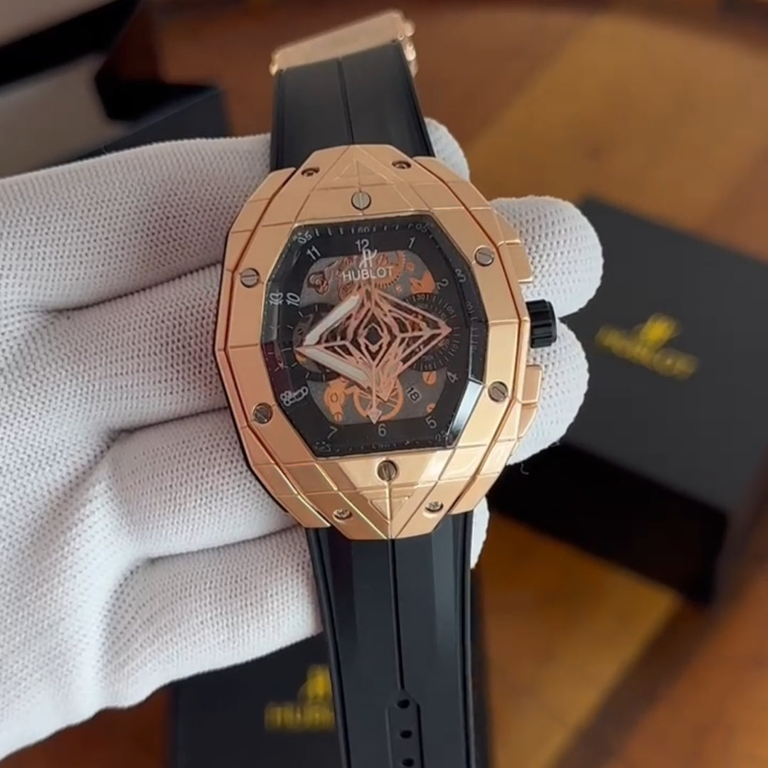 HUBLO BIG BANG UNICO SANG BLEU WATCH