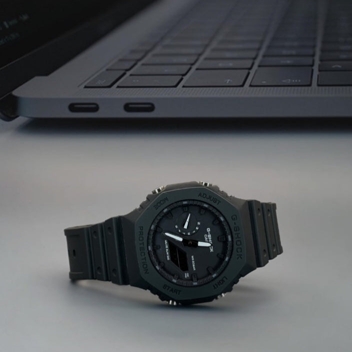 GGA-2100- JAPAN QUALITY ALL WORKING DIGITAL-ANALOG WATCH WITH AUTO LIGHT