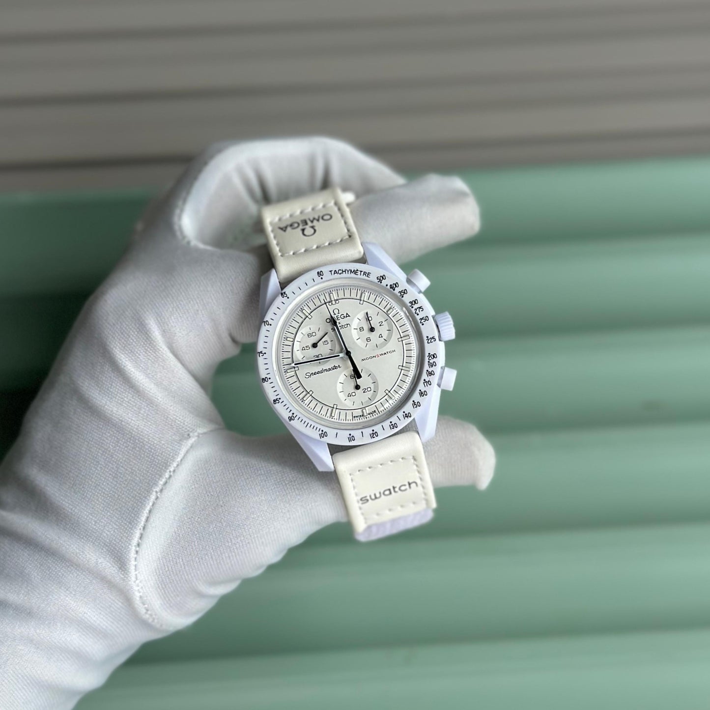 SWATCH BIOCERAMIC MOONSWATCH –MISSION TO MOON