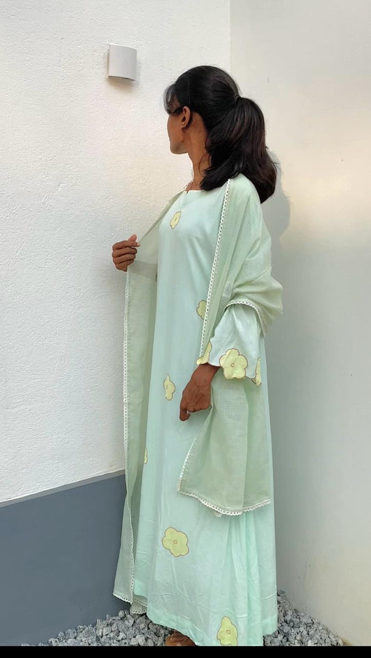 Premium Cotton Mal Salwar Set