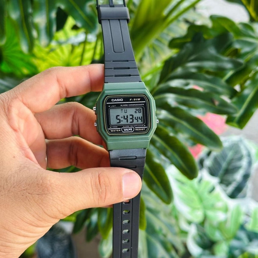F-91W VINTAGE SERIES DIGITAL WATCH FOR MED