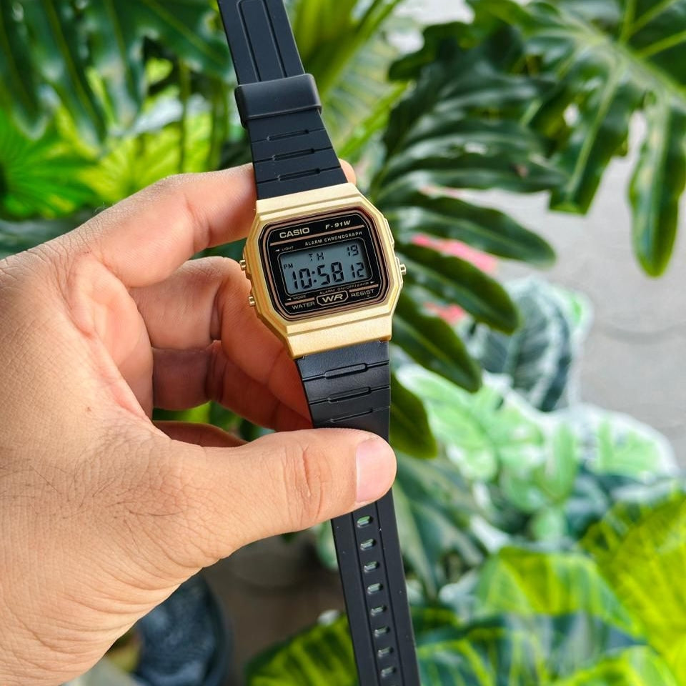 F-91W VINTAGE SERIES DIGITAL WATCH FOR MED