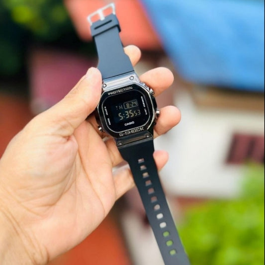 GG-SHOCK DIGITAL BLACK METAL FRAME WATCH