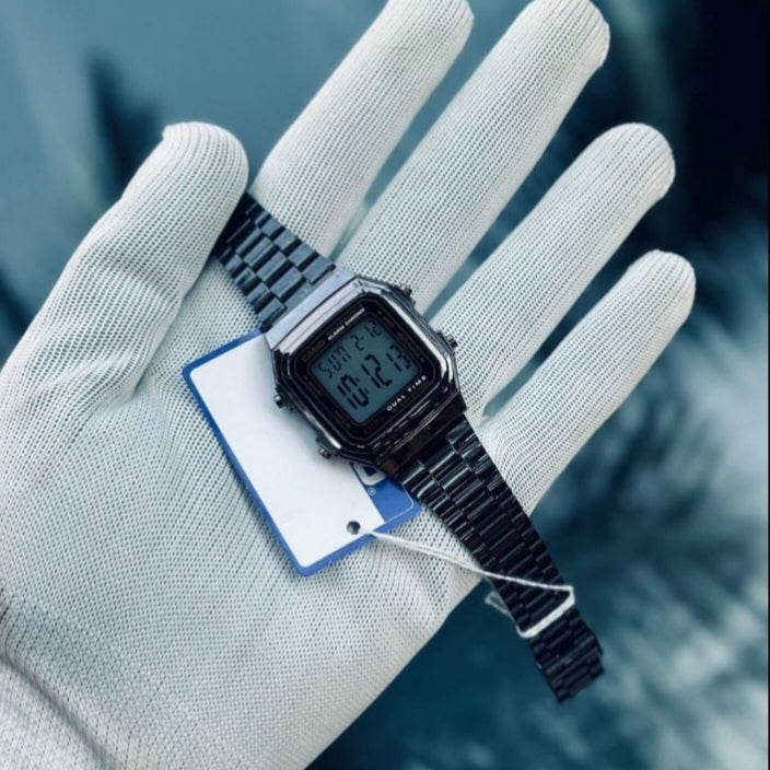 VINTAGE SQUARE CHAIN WATCH