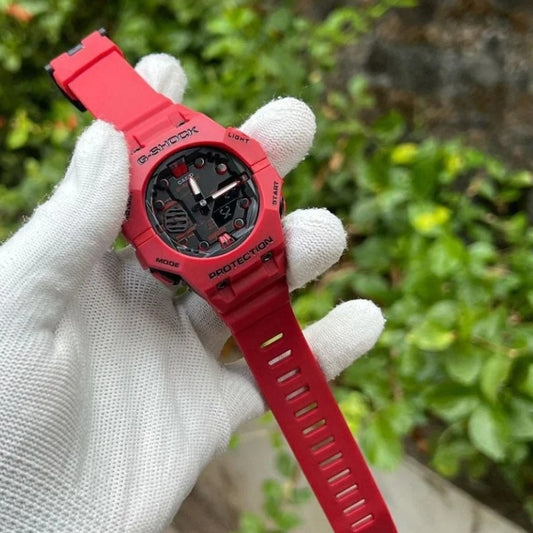 ANALOG - DIGITAL DUAL TIME RESIN WATCH