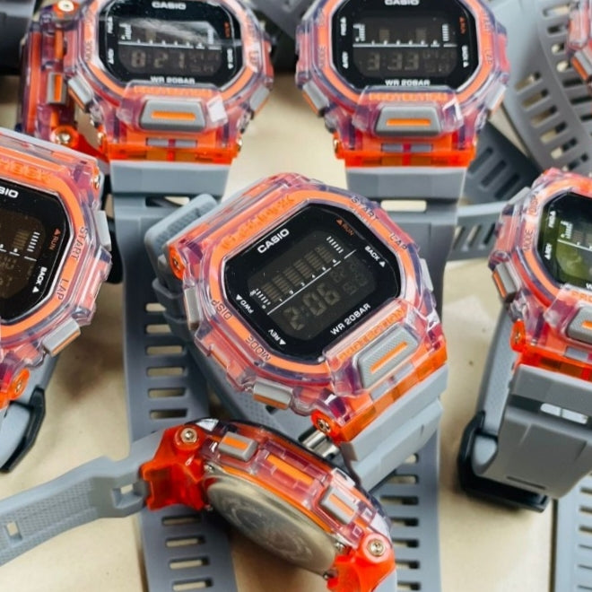 URBAN UTILITY GBD-200 SERIES DIGITAL DIAL RESIN STRAP MEN'S WATCH