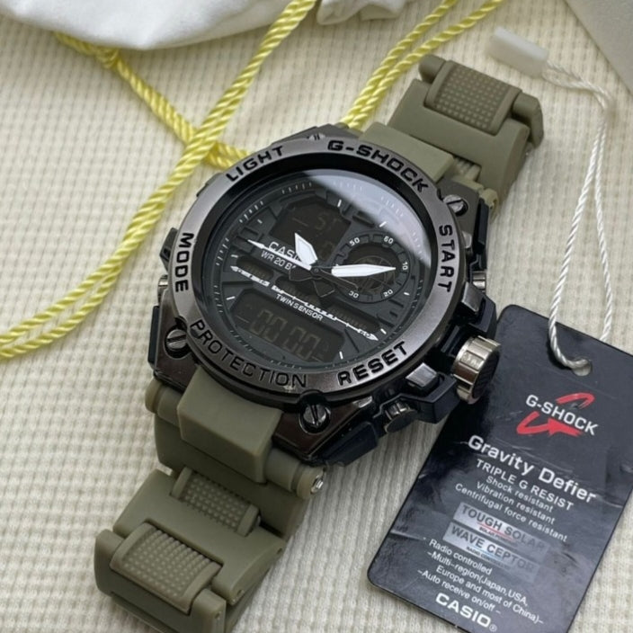 GG SHOCK DUAL TIME RESIN CHAIN MENS WATCH