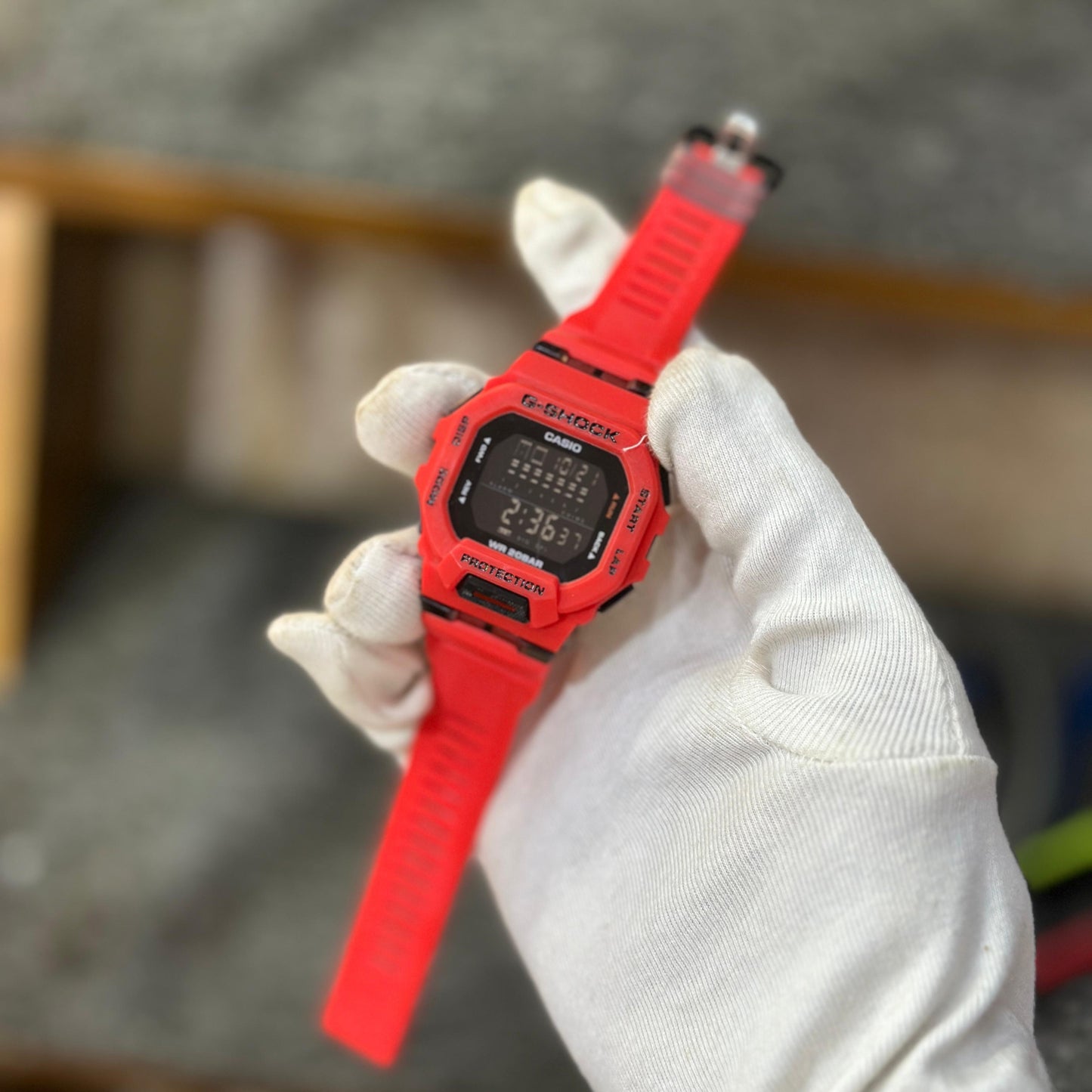 URBAN UTILITY GBD-200 SERIES DIGITAL DIAL WATCH  RESIN STRAP MENS WATCH