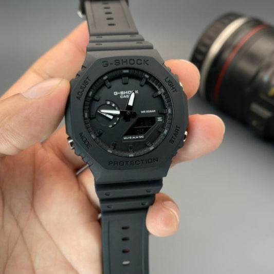 GGA-2100- JAPAN QUALITY ALL WORKING DIGITAL-ANALOG WATCH WITH AUTO LIGHT