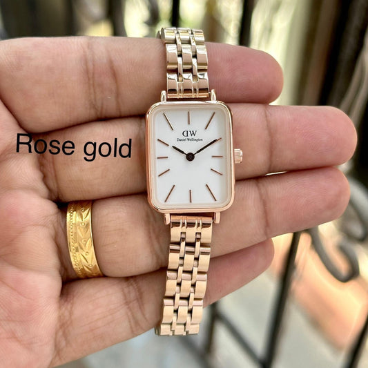 DWD ROSE GOLD STAINLESS STEEL WATVH