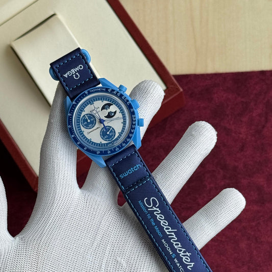 SWATCH BIOCERAMIC MOONSWATCH –MISSION TO MOON