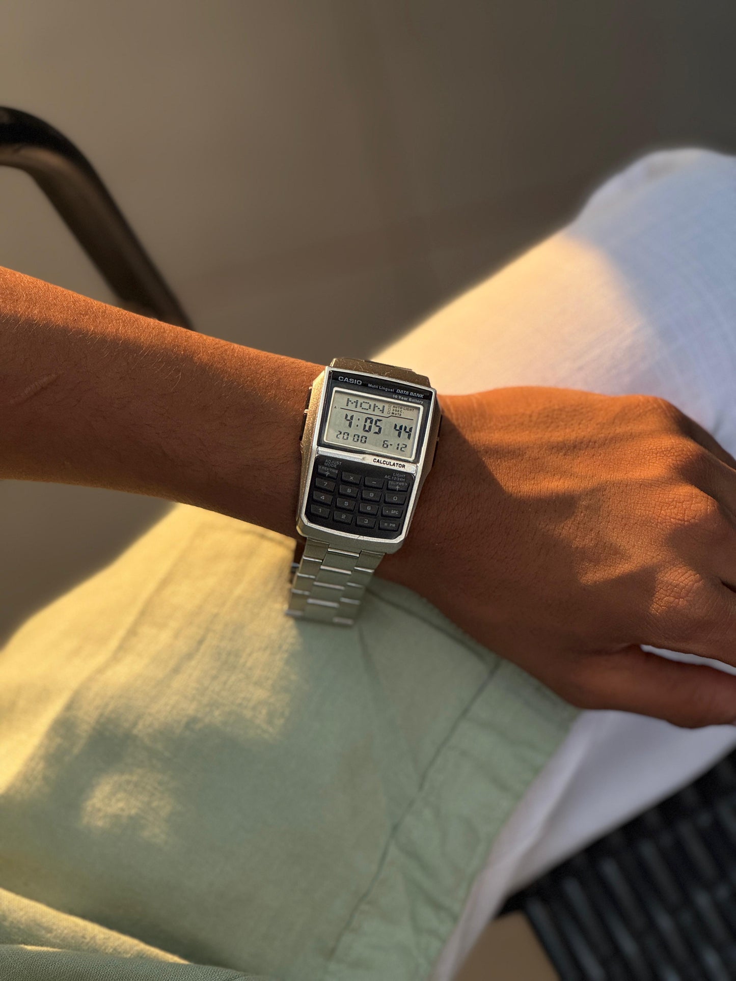 CALCULATOR CHAIN WATCH