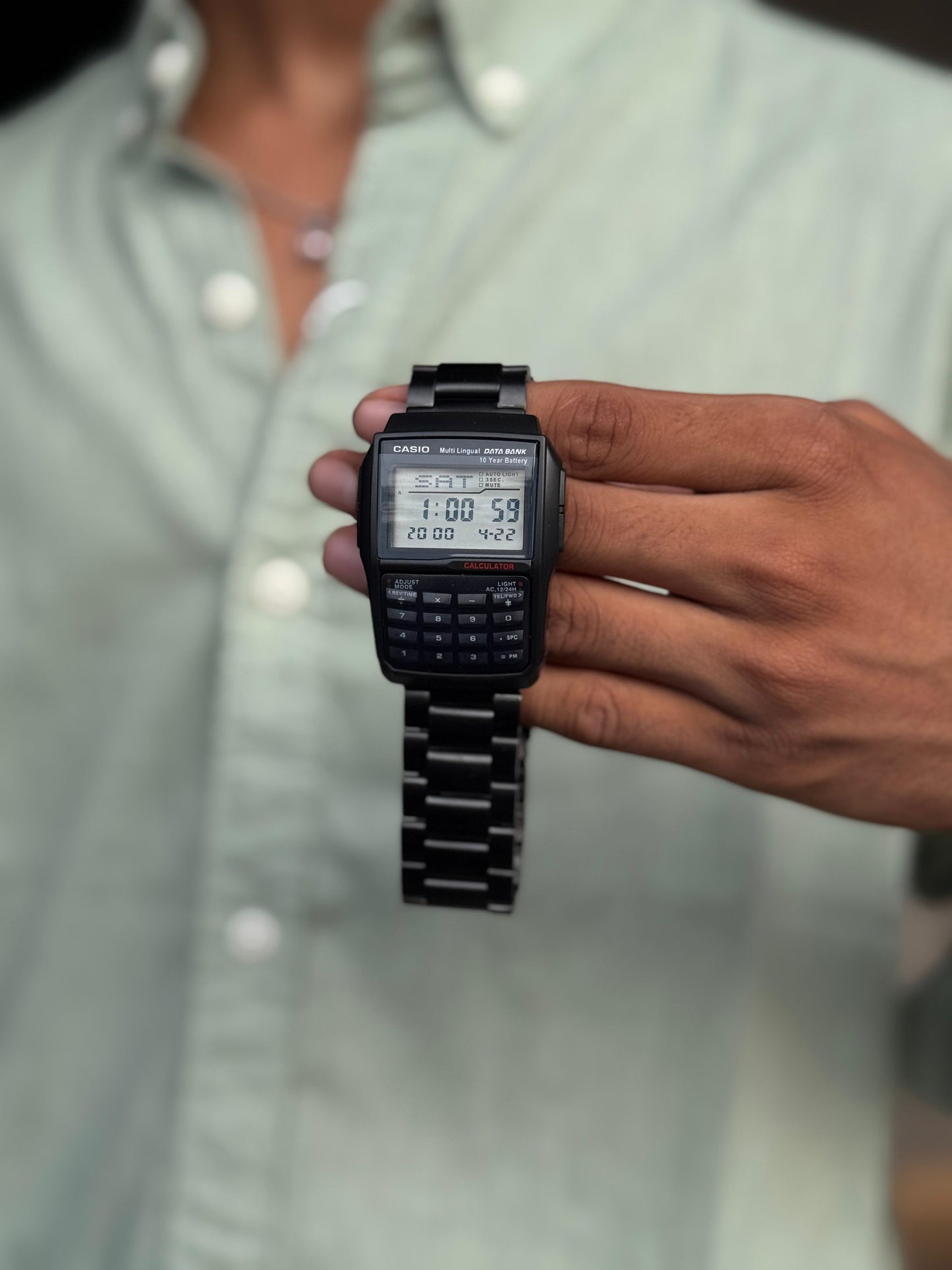 CALCULATOR CHAIN WATCH